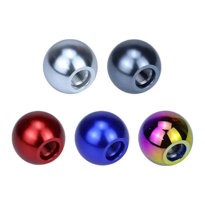 Auto Gear Shifter Knob Handle Head Personal Decoration Accessories Aluminum