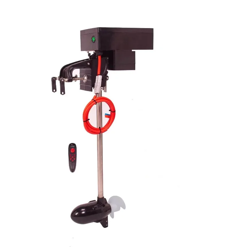 

12-24V brushless remote control electric thruster, high-power wireless outboard machine