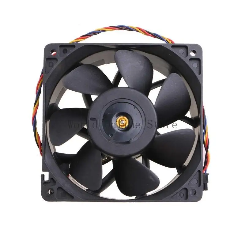 Hoge snelheid 120 mm koelventilator 12 DF1203812B2FN voor 12V 4.5 A 120x120x38mm 4p 87HC