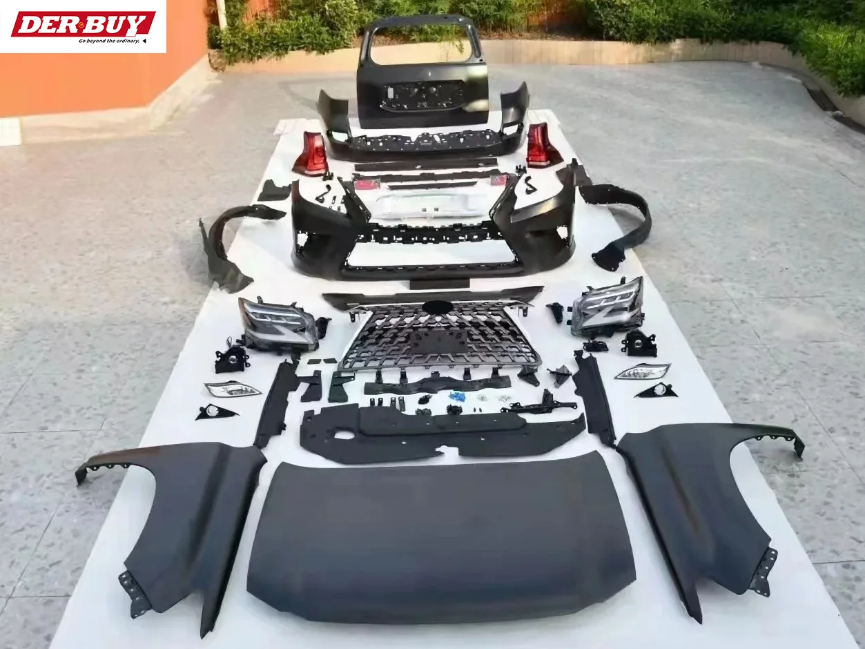 

Exterior Parts Body Kit for 2008 2010 2013 2015 White Update GX GX400 GX460 Gx