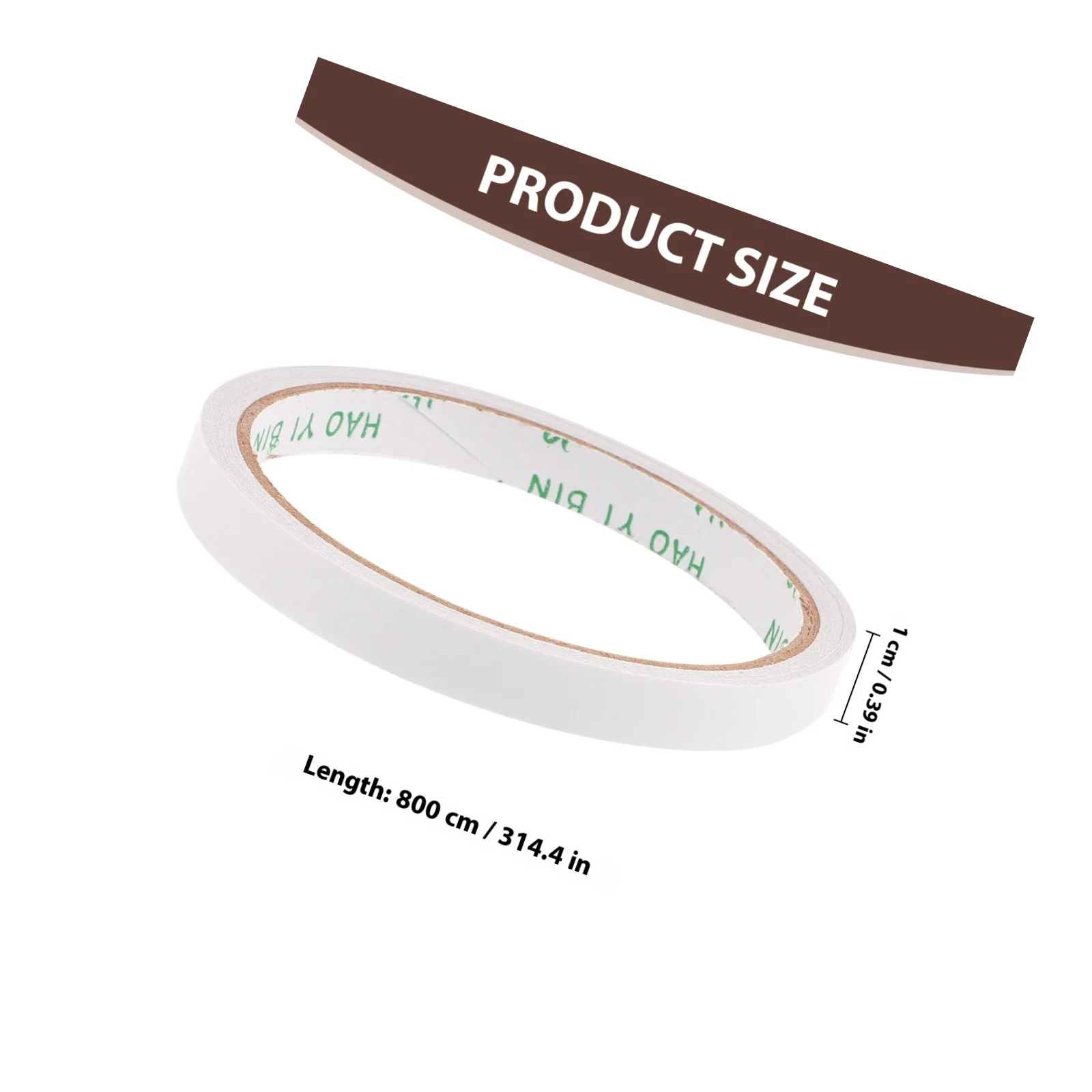 10 قطعة 1X800 سنتيمتر شريط لاصق على الوجهين الثقيلة الحرفية إصلاح تصاعد تحديد مكتب المدرسة المنزل لوازم مكتبية الأجهزة