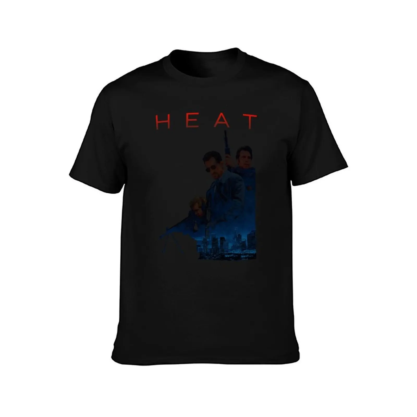 HEAT Movie Poster Ver. 1 - Al Pacino Robert De Niro T-Shirt Street Style Casual Tee Shirt T-Shirt
