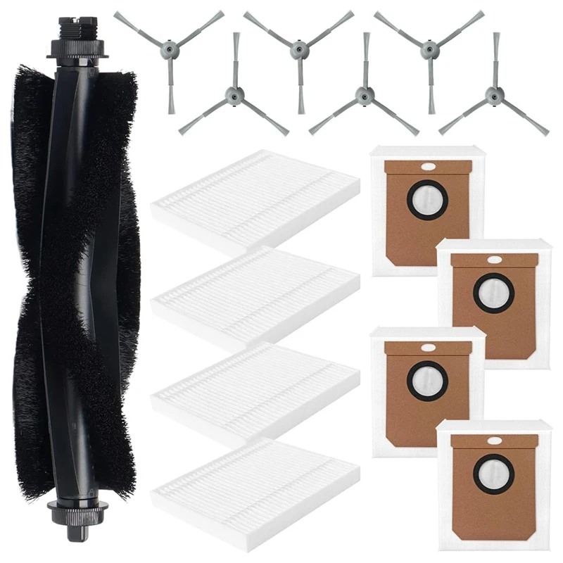 

JDZD For Eufy L50 / L 60 Robot Vacuum Cleaner Main Side Brush Hepa Filter Dust Bags Replacement Parts