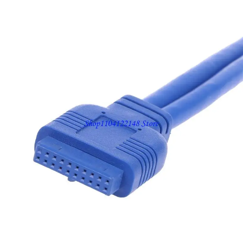 P9FA 20 PIN 3.5 "Floppy Bay Front Panel 2 Ports USB موصل محول التوسع