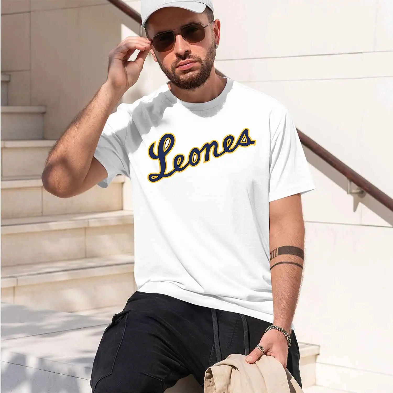 Leones del Caracas 2026 New Model Men’s Short-sleeve crewneck T-Shirt Classic Casual Multiple Colors and Sizes for Daily Wear Al