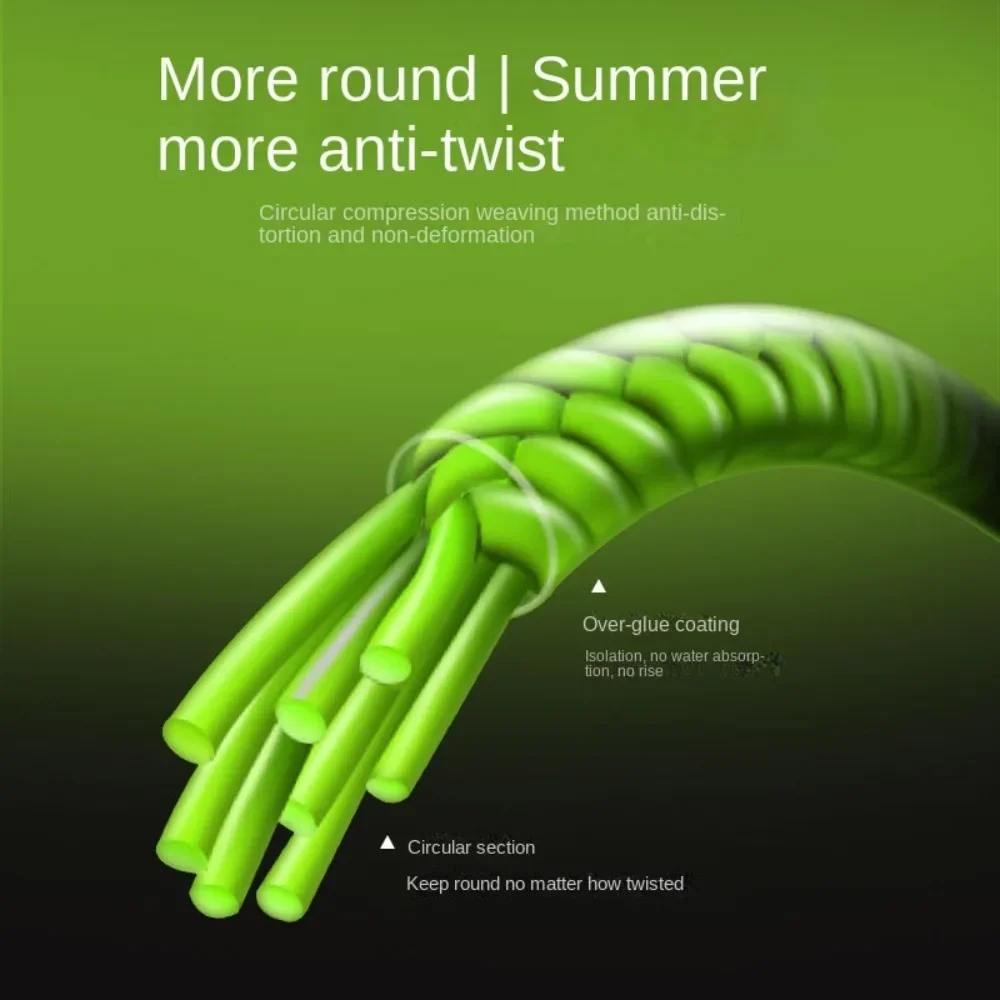 نمط جديد 100 متر خيط صنارة الصيد PE عالية الشد مطاطا الموضوع بكرة أحادية سلك غير مرئي الصيد الملحقات #3