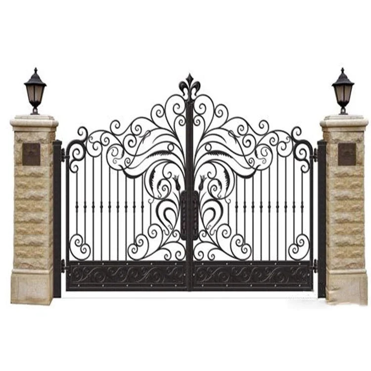 

Best Price Latest Modern Stylish House Iron Driveway Gate