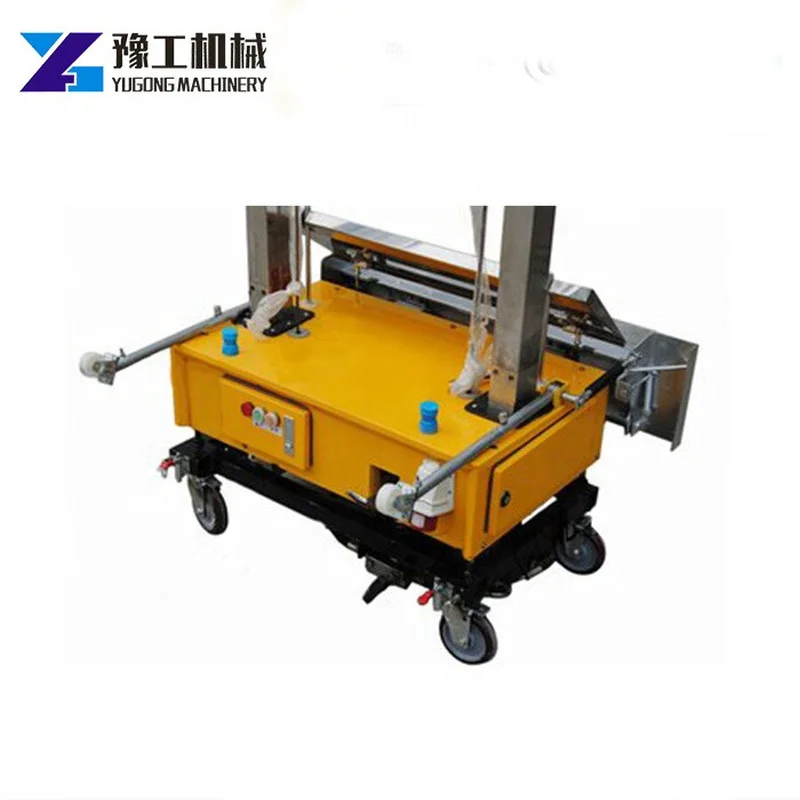 Wall Mortar Plaster Equipment Wall Cement Render Plastering Spraying Machine