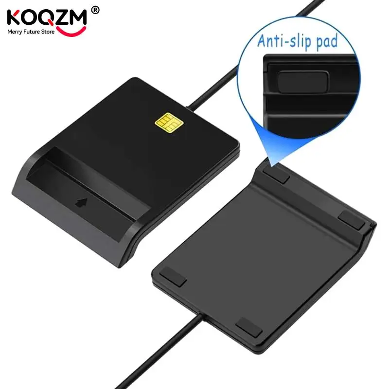 USB Smart Card Reader Micro SD/TF Memory ID Bank Electronic DNIE Dni Citizen Sim Cloner Connector Adapter Id Card Reader