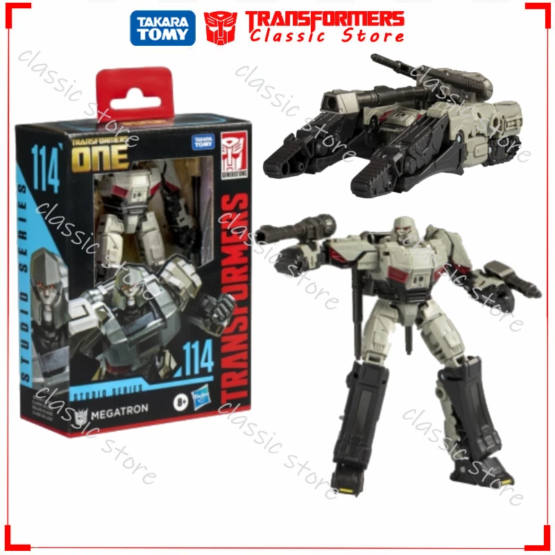 In Stock Classic Transformers Toys Studio Series Deluxe Class SS-114 Megatron Cybertron Autobots Action Figures Collectible Gift