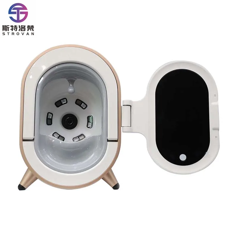 

STLF LZS 3D Dermatoscope Analyzer Facial Tester Scanner Magic Face Mirror Device M9 Analysis Machine Face Scanner