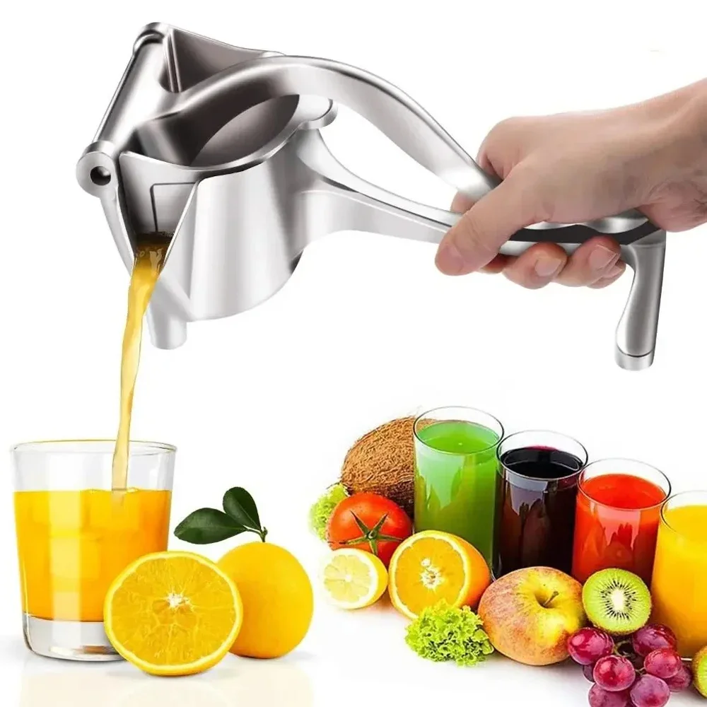 

Manual Citrus Juicer Hand Press for Lemon Orange-Al+alloy Fruit Squeezer Tool, Kitchen Bar Accessories Efficient Juice Extractor