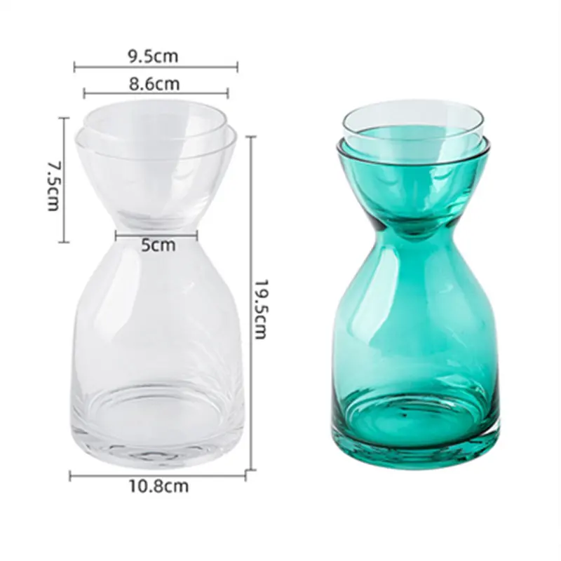 Nordic Style Water Pitcher With Cup Creative Smile Pattern  Bedside Water Carafe And Glass Set Simple Water Jug Glass Pot 850ml