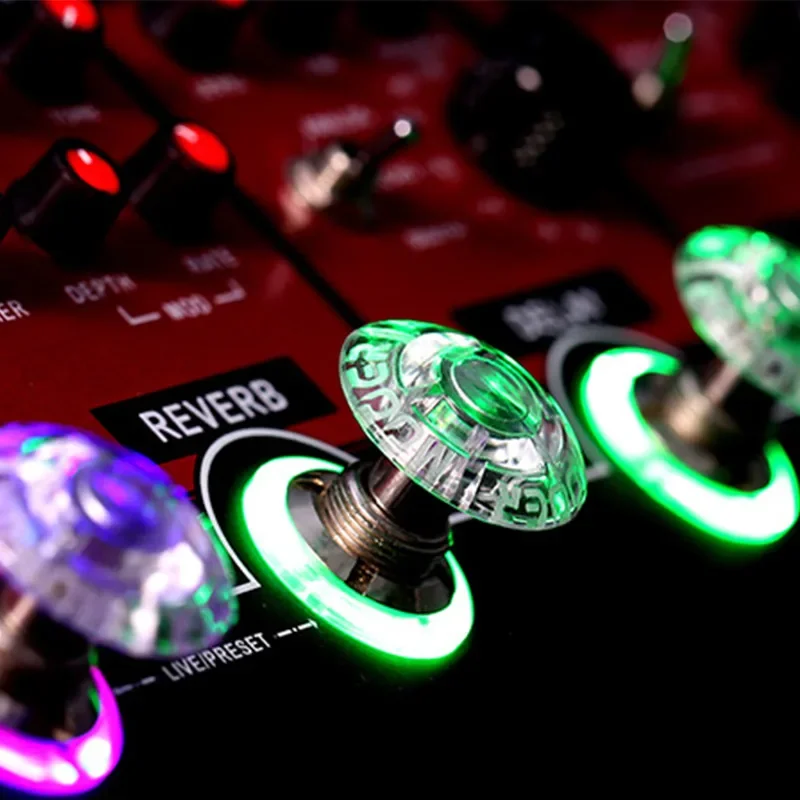 MOOER FT-MTP SHROOMS Footswitch Toppers Candy Plastic Bumpers Electric Guitar Effects Pedal Protector Accessories
