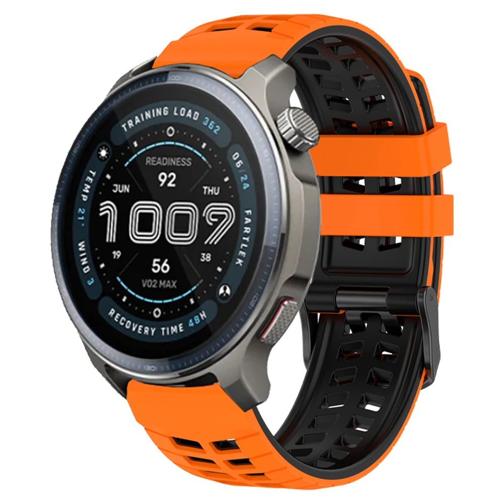 22 mm weiches Silikonarmband für Huami AMAZFIT BALANCE 2/BIP 6 Band für AMAZFIT GTR 4 3 Pro 2e 47 mm Stratos Sportarmband
