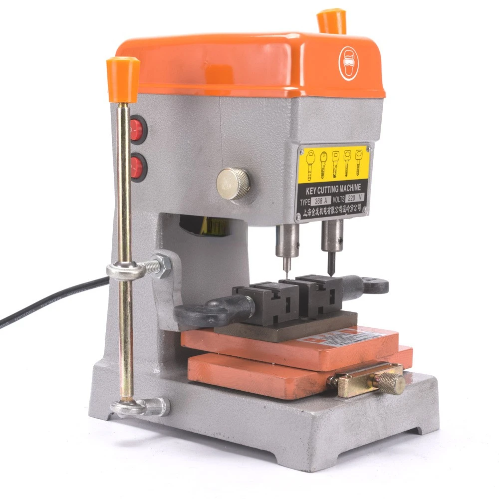 

368A 110V/220V Vertical Key Cutting Machine 180w Key Duplicating Cutter Machine Locksmith Tools