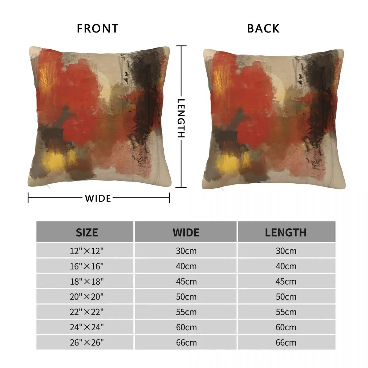 Radiant Nightfall Abstract Modern Square Pillowcase Polyester Linen Velvet Pattern Zip Decor Sofa Seater Cushion Cover