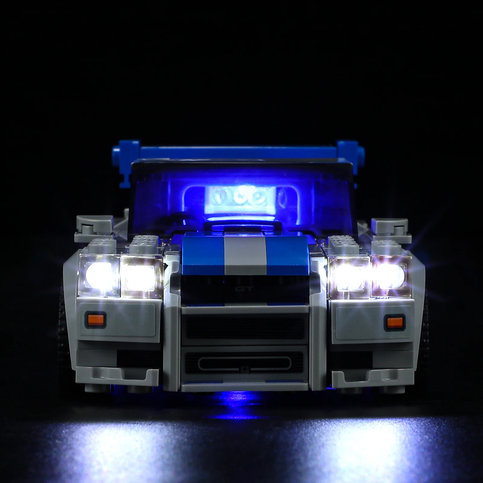 Lighting Set For Lego Skyline GT-R(R34) Speed Champions Car 76917 Building Blocks Without Lego Set