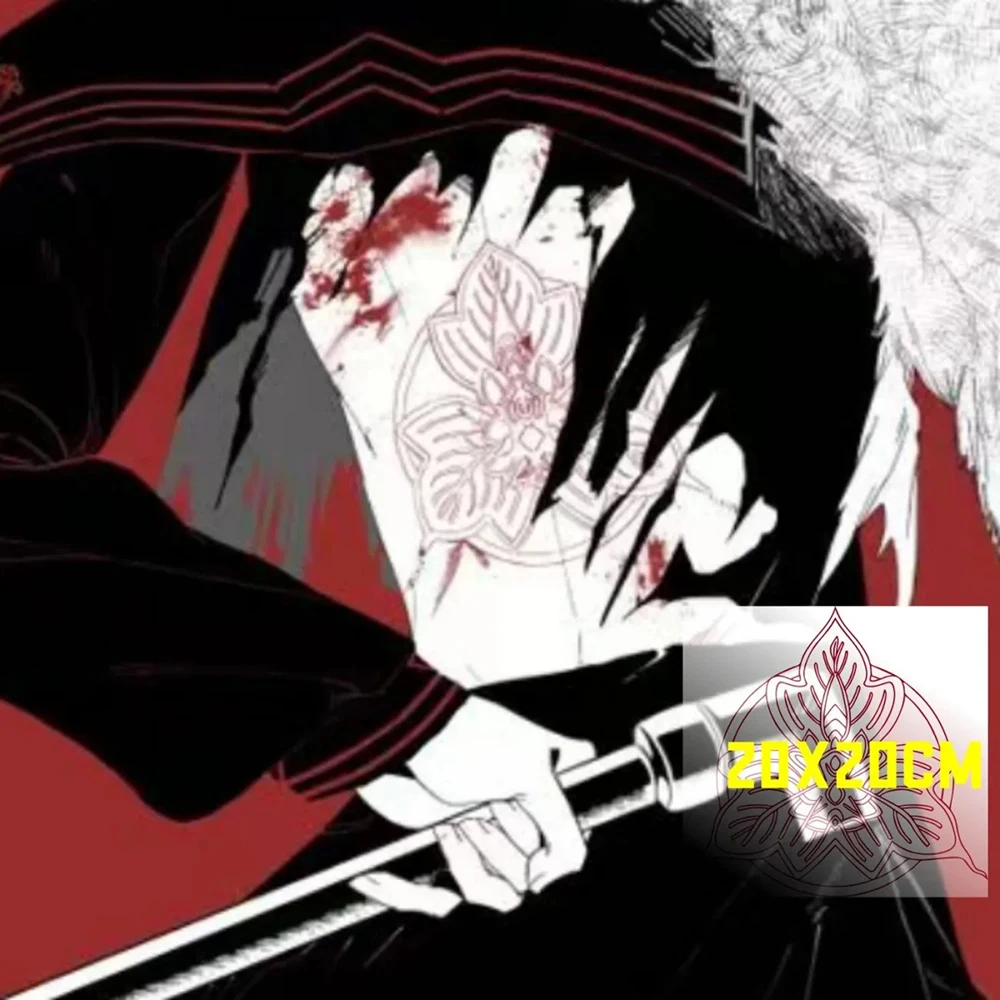 สติ๊กเกอร์แทททูปลอมลายใบเมเปิล อนิเมะ ไซเลนท์ ฮิลล์ เอฟ ชิมิซึ ฮินาโกะ สำหรับคอสเพลย์ กันน้ำ ใช้เป็นอุปกรณ์ประกอบฉากฮาโลวีน