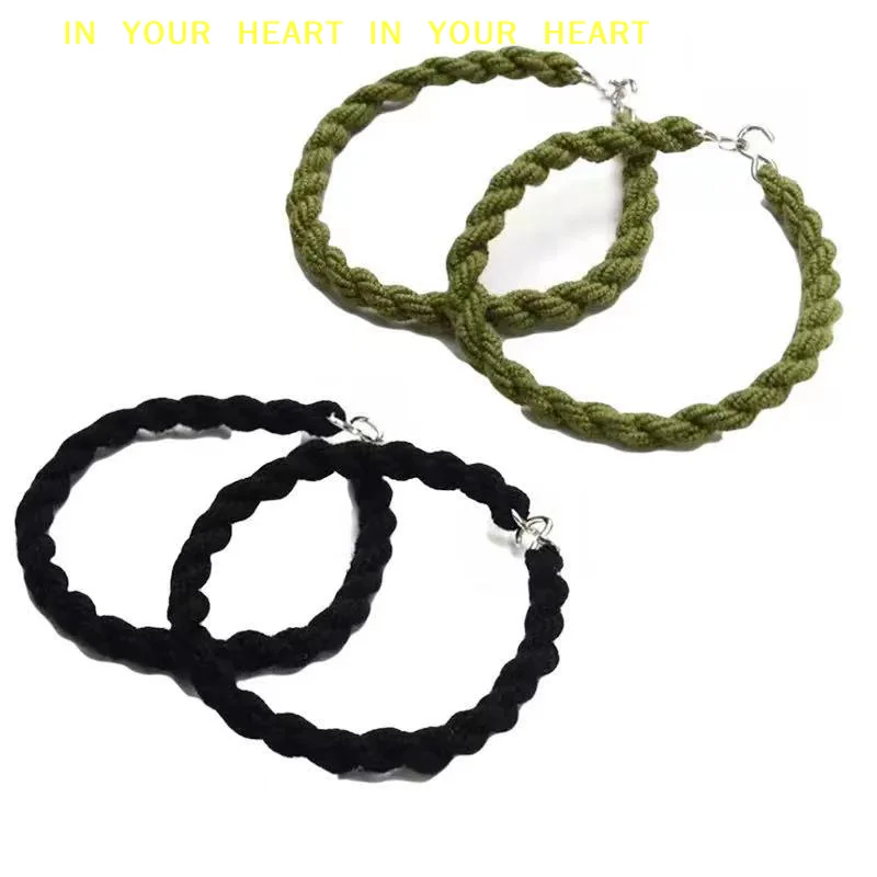 【X】Outdoor Elastic Twisted Rope 1Pcs Tactical Leggings Elastic Rope Trouser Leg Strap Riding Boot Rubber Band