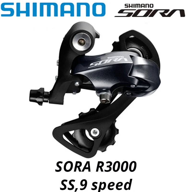 Shimano SORA RD R3000 9-speed SS GS Short Medium Cage RD-R3000 Bike Rear Derailleur swtich Road Bicycle 9s 9v