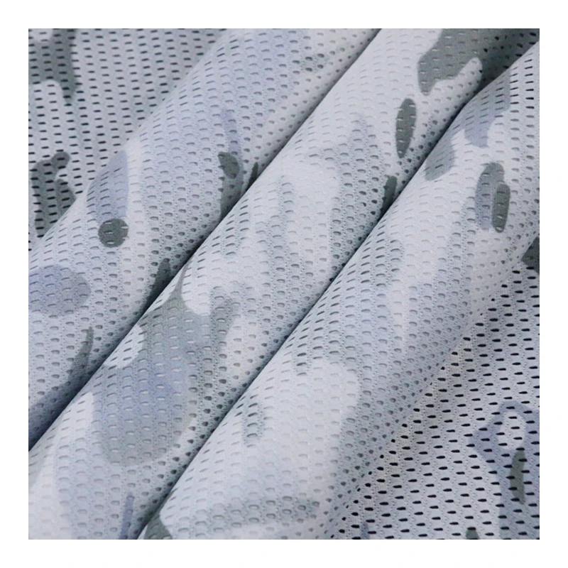 قماش شبكي 120gsm MC/MCBK/MCTP/MCAP قماش مموه قماش تريكو تكتيكي شبكي للطباعة