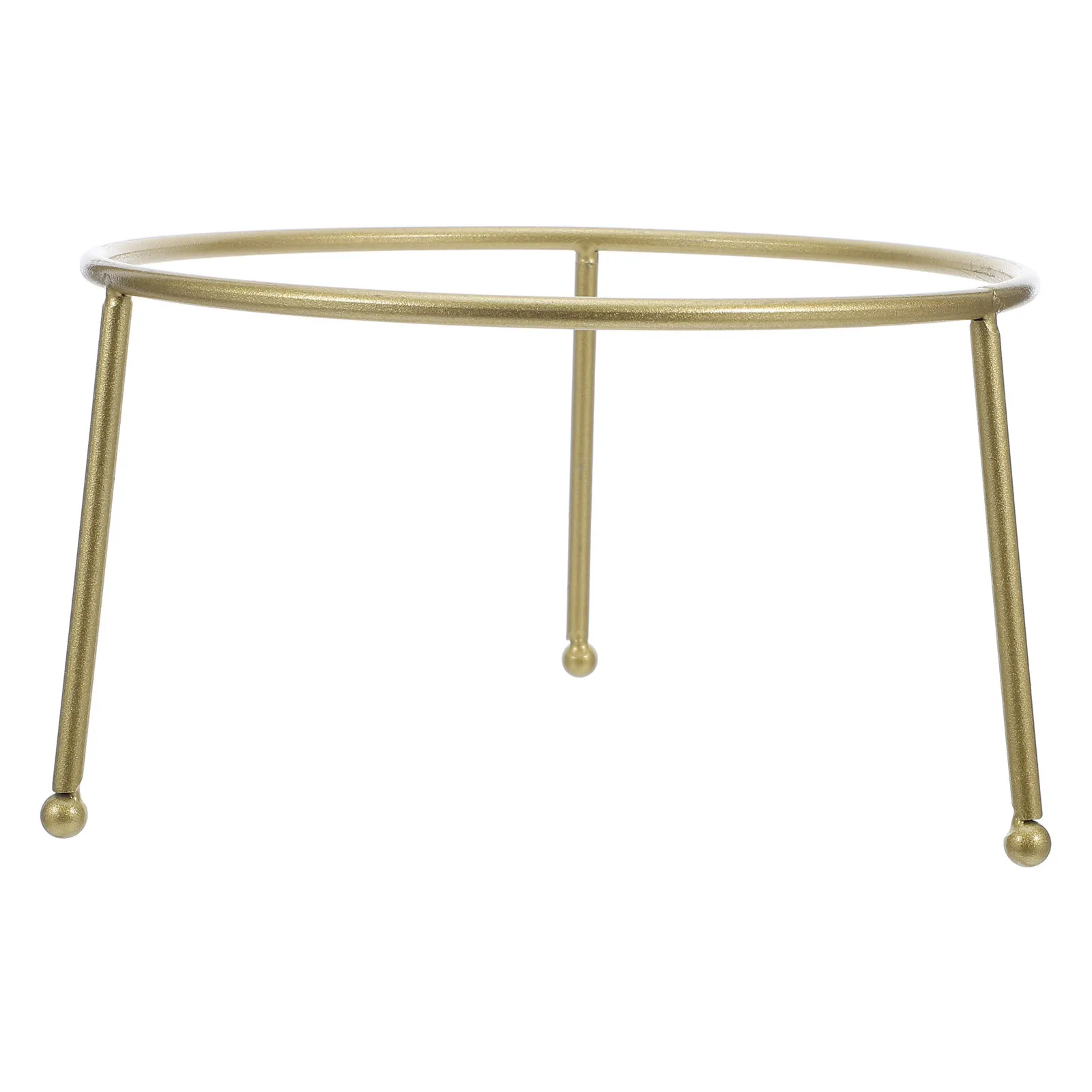 

Metal Gazing Globe Stand Elegant Outdoor Garden Sphere Holder Crystal Ball Display Pedestal Birdbath Bowl Stand