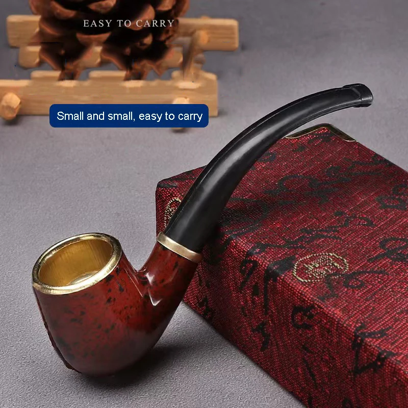 Resin Tobacco Smoking Pipe Tobacco Herb Pipe Tobacco Filter Holder Herb Tobacco Mouthpiece Pipe Smoking Tobacco Pipe Mouthpiece