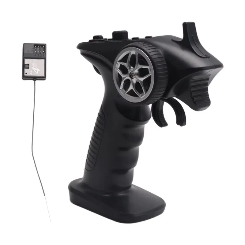AED7-GA-4H-TX TX4 2.4Ghz 4CH Radio System Transmitter Controller Remote Control W/ Receiver For RC Car Boat Tank Crawler