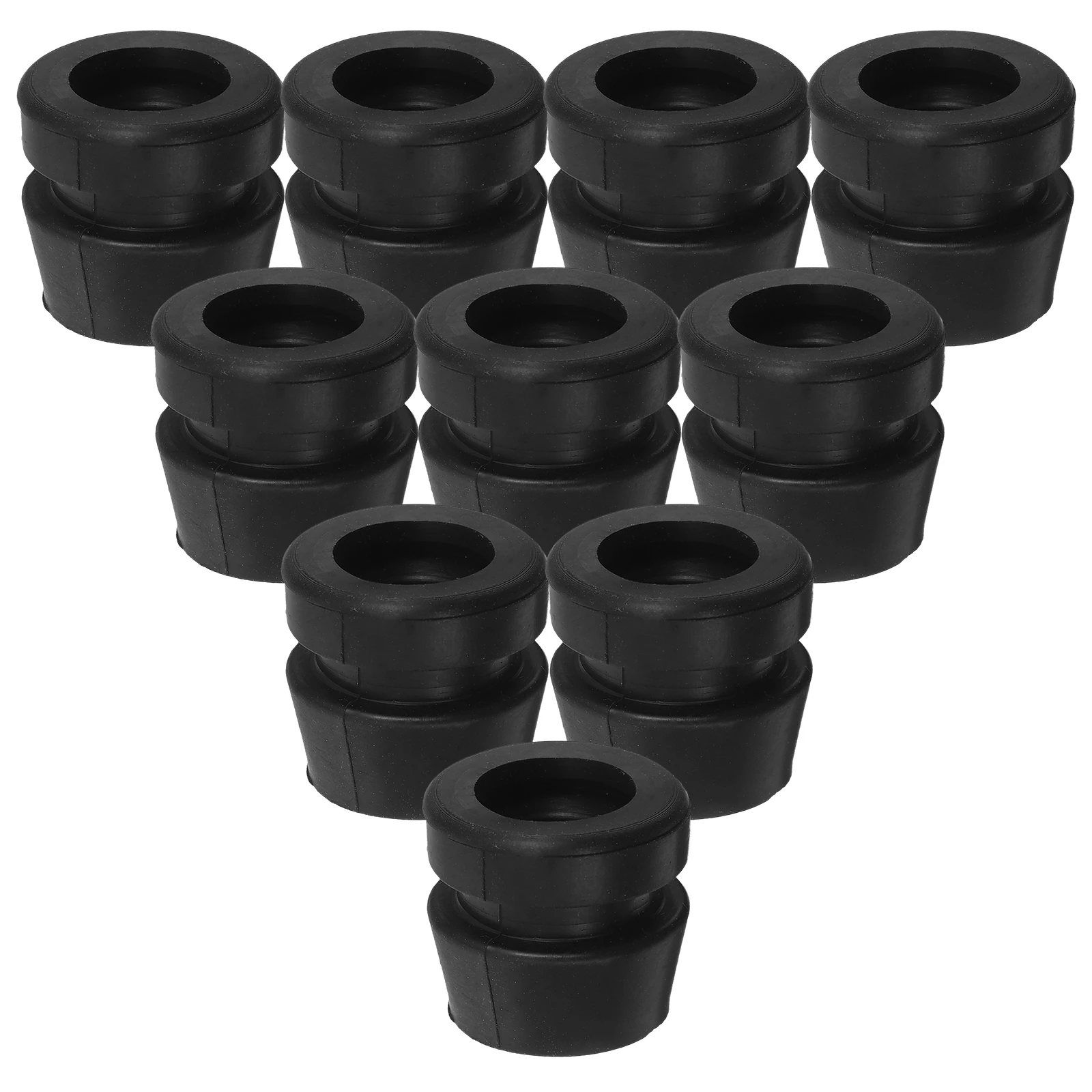 

10pcs Chainsaw Rubber Mounting Block Anti Vibration Pad Damping Cushion Black 12 Inch 14 Inch Replacement Accessories Hardware