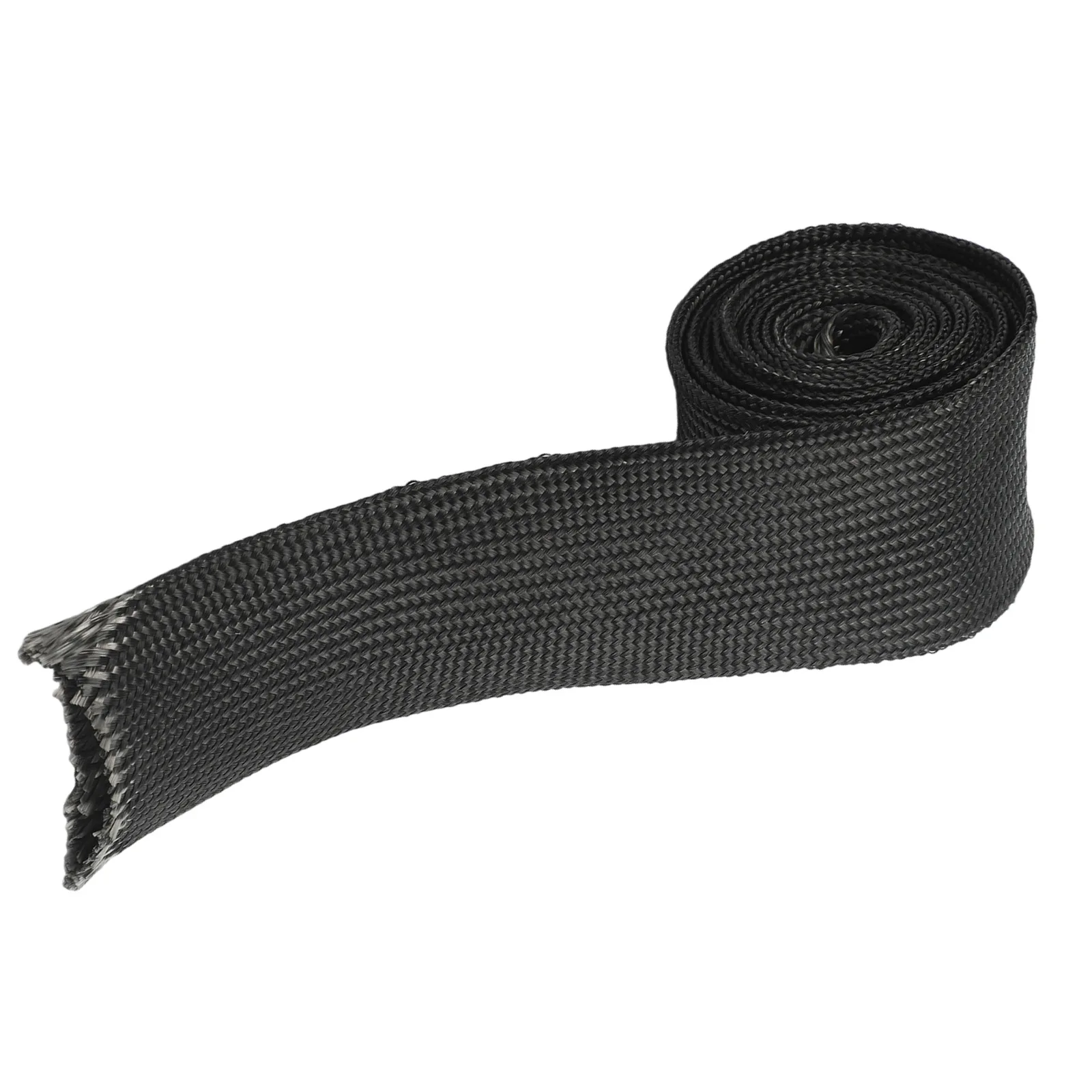 Black Fiberglass Heat Insulation Sleeve High Temperature Resistant Sleeve For Webasto Car Fiberglass Resistant Sleeve Parts