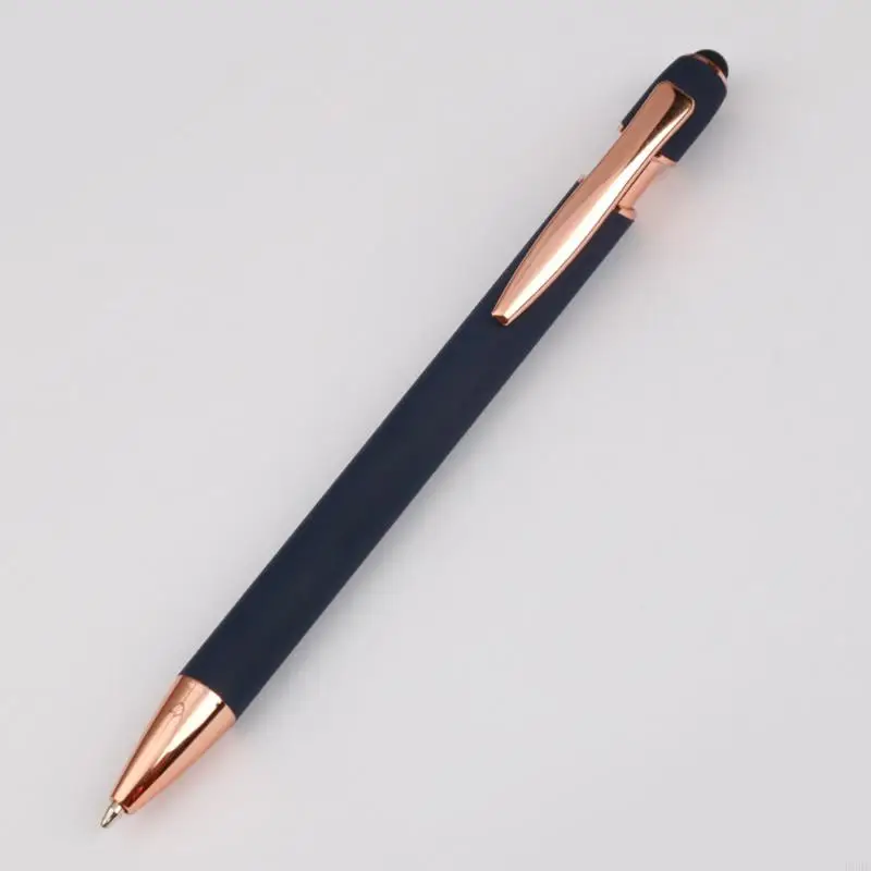 Retractable Ballpoint Pen Guest Sign In Pen Non-slip Grip 0.7mm Tip Black Write Smoothly for Office Hotel