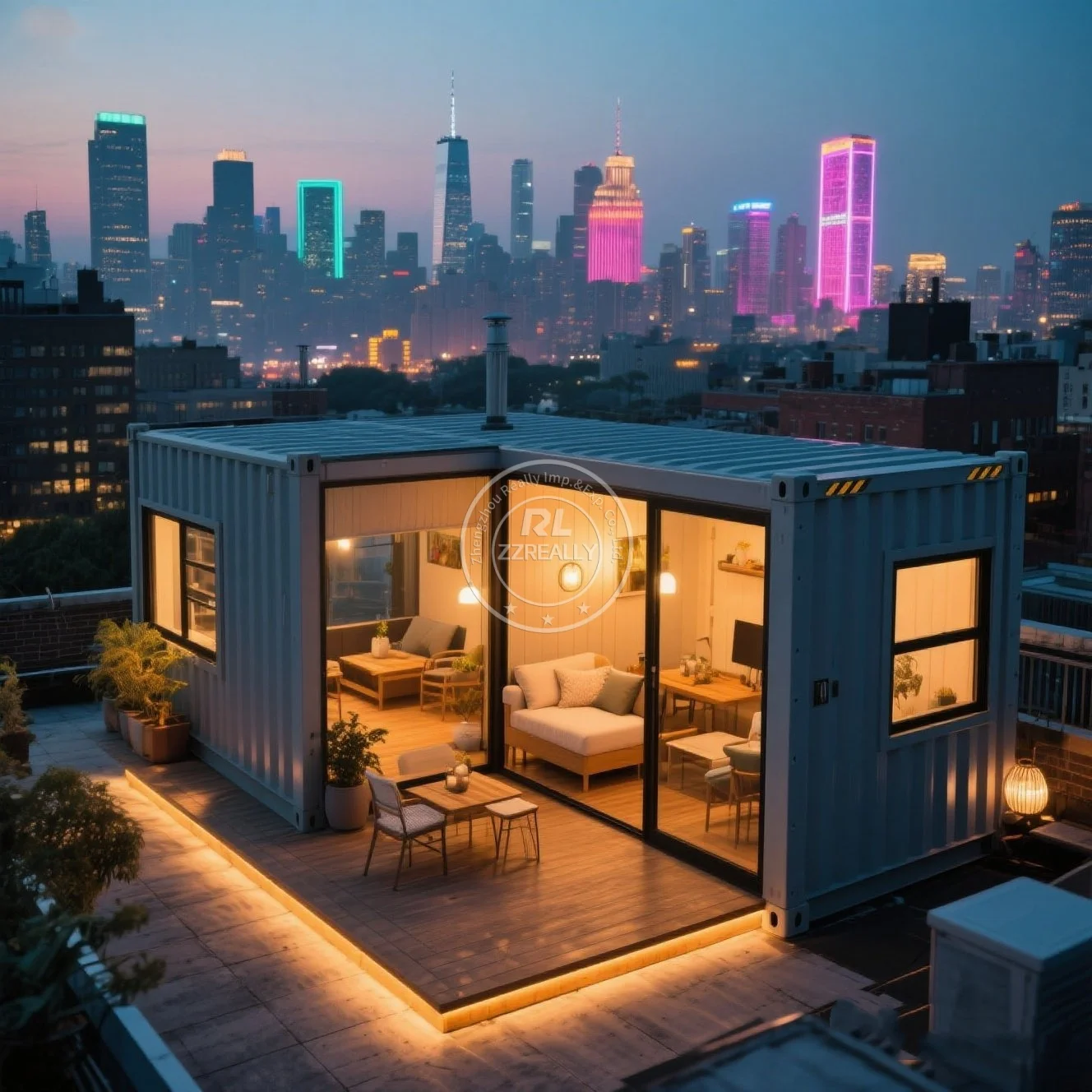 2025 Prefab Quick Assembly Sunny House Prefabricated Container Frame Assembly House Sun Glassy Easy Handy Room