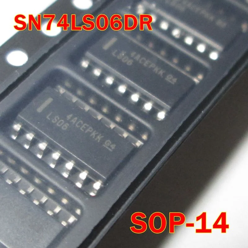 5pcs  to 100pcs New Original SN74LS06DR SOP-14 marking code:LS06