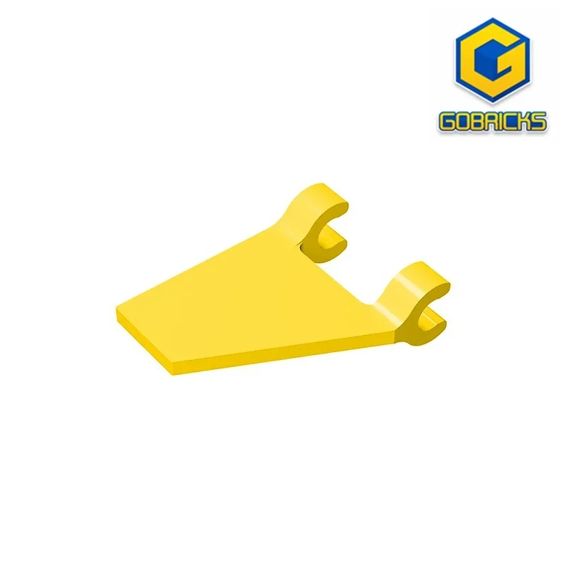 Gobricks GDS-895 Flag 2 x 2 Trapezoid compatible with lego 44676 pieces of children\'s DIY