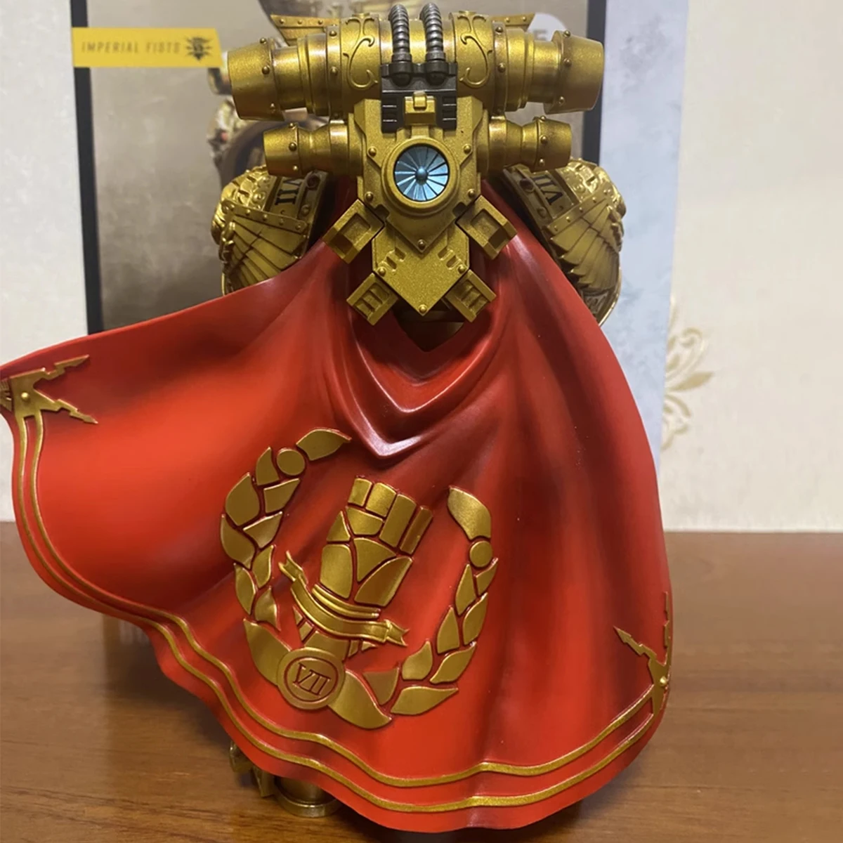 JOYTOY Warhammer 40K Action Figure Imperial Fists Rogal Dorn Anime Beeldje Primarch van de Vllth Legioen Collector Model Speelgoed