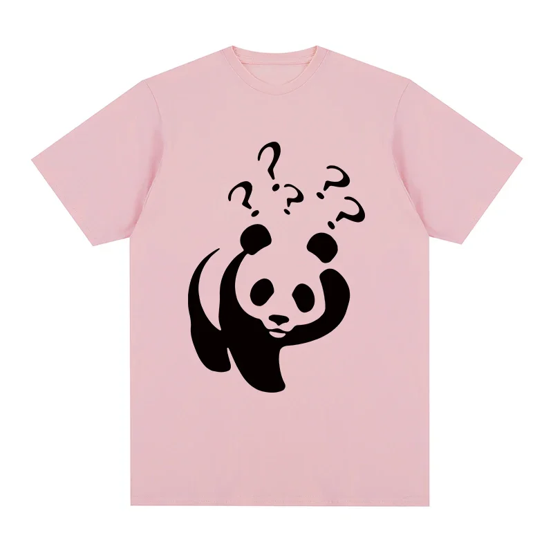 Panda T-shirt WWF WTF Funny Vintage Cotton Men T shirt New TEE TSHIRT Womens Tops