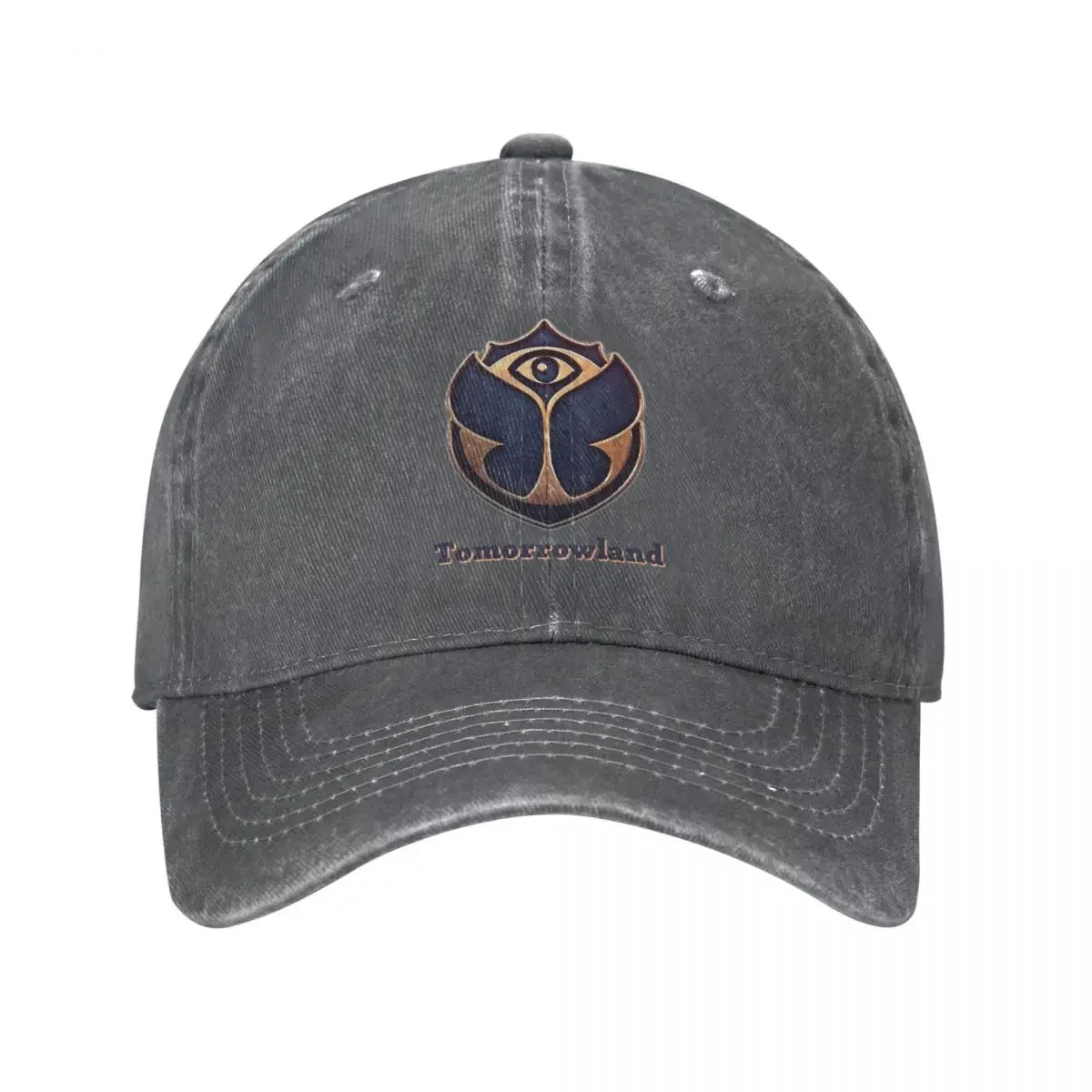 Tomorrowland Music Festival Men Women Baseball Cap Distressed Washed Hats Retro Outdoor All Seasons Travel Adjustable Headwear