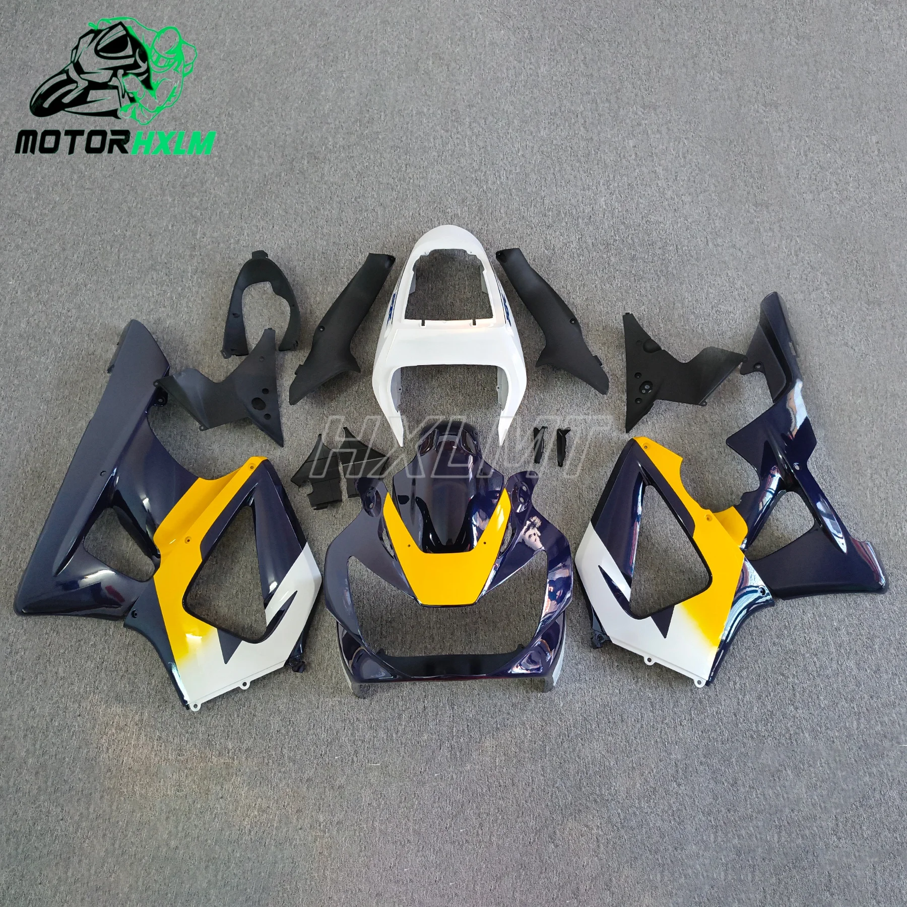 Injection Fairing For HONDA CBR 929RR 929 Yellow black RR CC CBR929RR 929RR CBR929RR 2000 2001 CBR929 RR 00 01 Body