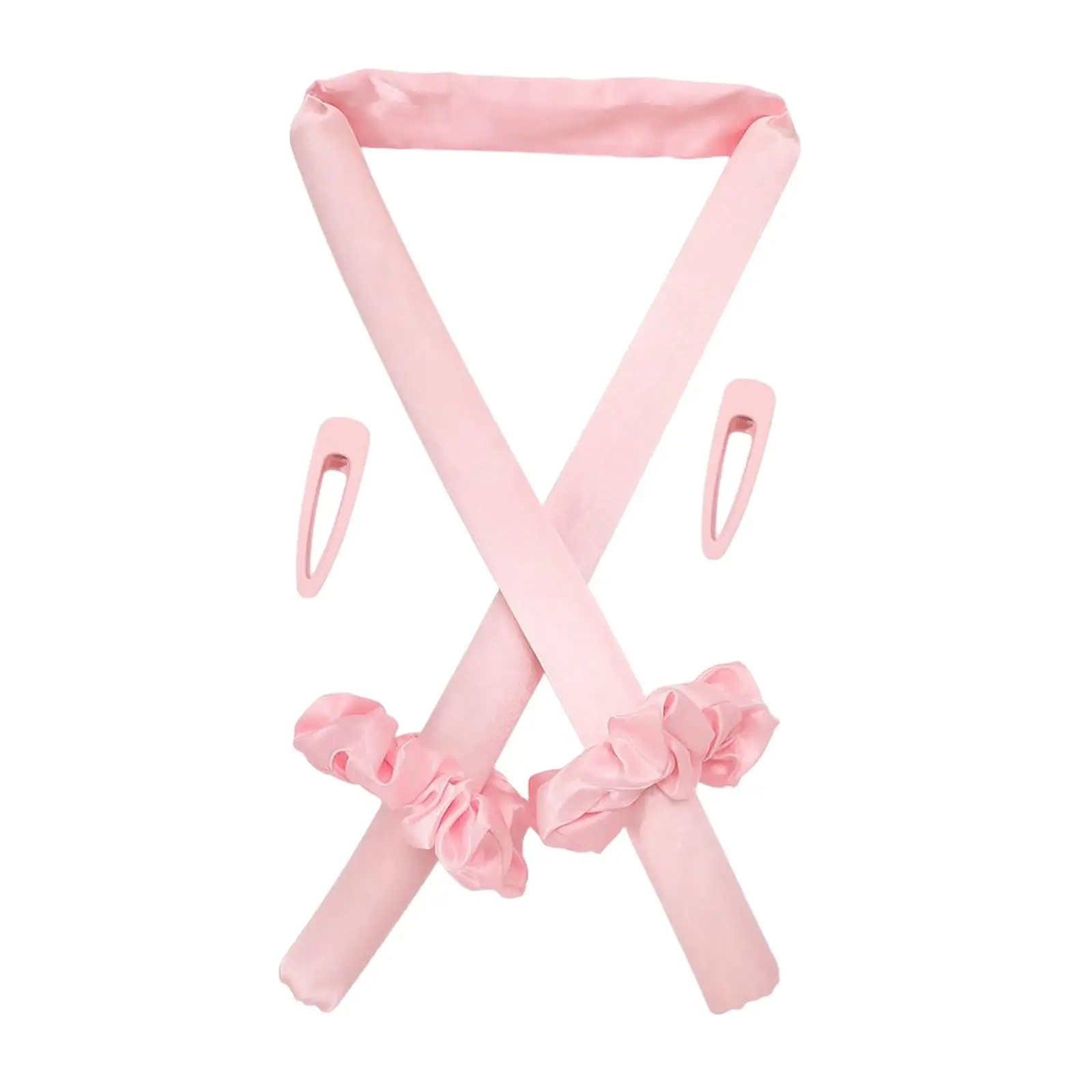 

Heatless Hair Curler Headband Silk Ribbon Curl Bar Scrunchies Styling Tools Hair Roller Lazy Curlers for Hair Styling Women DIY