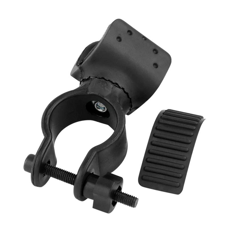 Bicycle Flashlight Holder U-shaped Bike Clip Light Holder Outdoor Bike Clip Flashlight Clip 360 Degree Rotatable