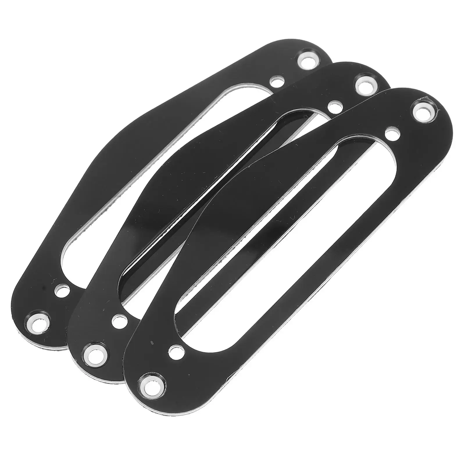 

3 Pcs Guitar Pickup Frame Single Coil Rings Vibration Resistant for TL Style Electric Guitars Durable Accessories