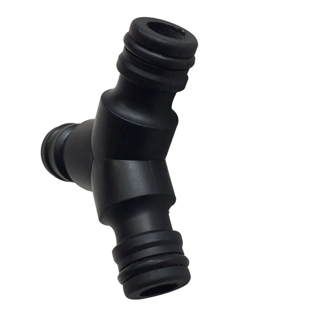 

5Pcs 3 Way Quick Connectors Premium ABS Material Durable Garden Hose Fittings Y Shape Water Pipe Splitter Black
