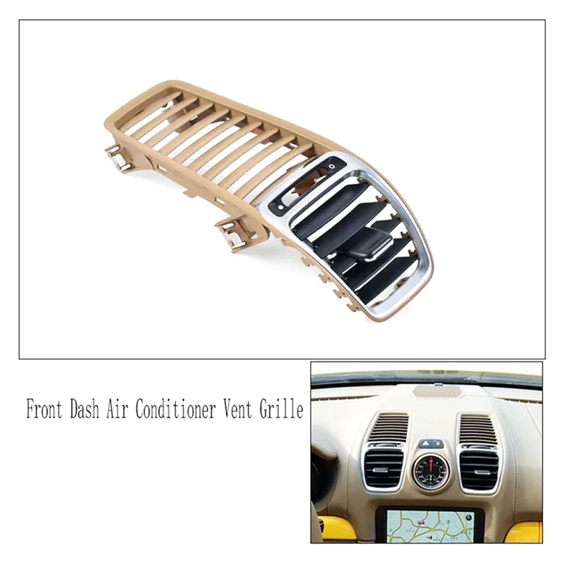 AY03- 98155213100   شبكة تنفيس مكيف الهواء الأمامي للسيارة لبورشه كايمان بوكستر 981 2012-2016