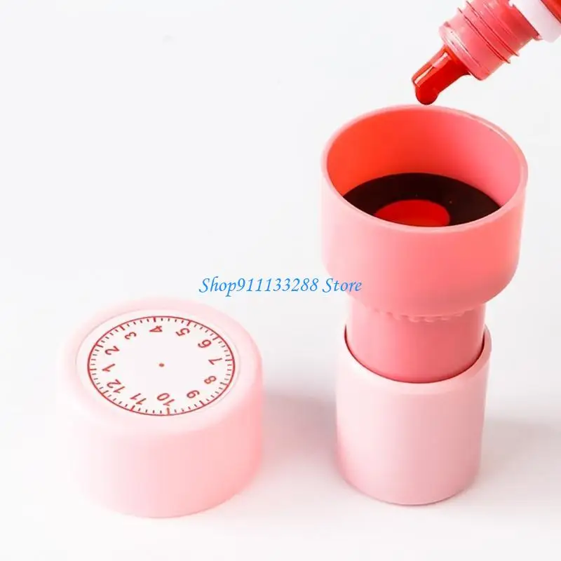 G88D Clock Stamp Stamp Clock Stamp Kid Early Learning Toy For Preschooler Children Learning Time Time