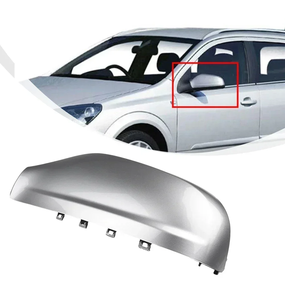 

For Vauxhall Astra H MK5 ABS Door Wing Mirror Cover New 2004-2009 Silver Grey LHS Practical Accessories For Vehicles