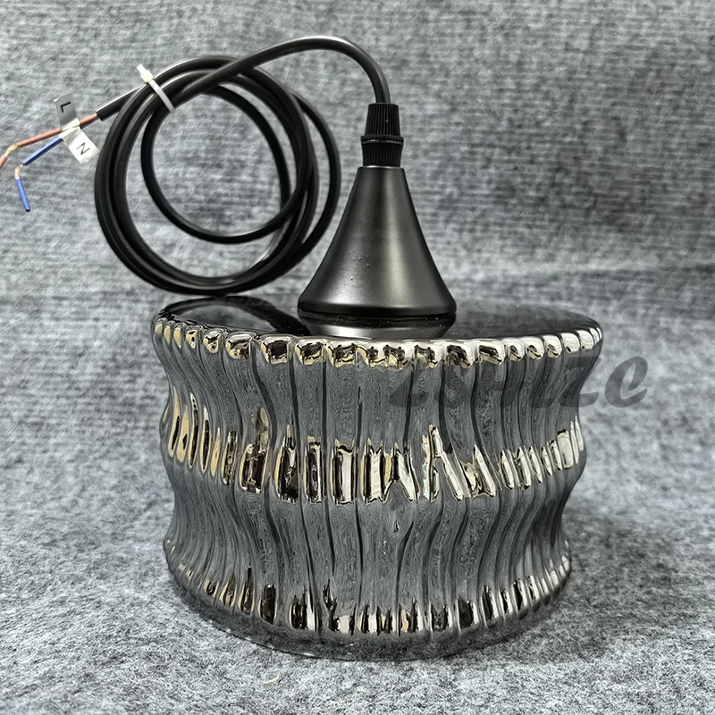 

Indoor LED Pendant Light Glass Hanging Lamp Modern Home Bedroom Bedside Lights Dining Room Kitchen Chandelier E27 Pendant Lamps