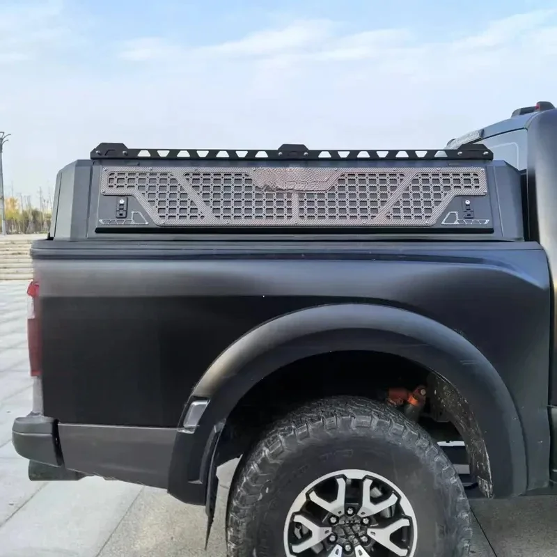 Weatherproof Aluminum Alloy Lockable Hardtop Canopy, Universal Pickup Vehicle Exterior Modification Travel Accessories