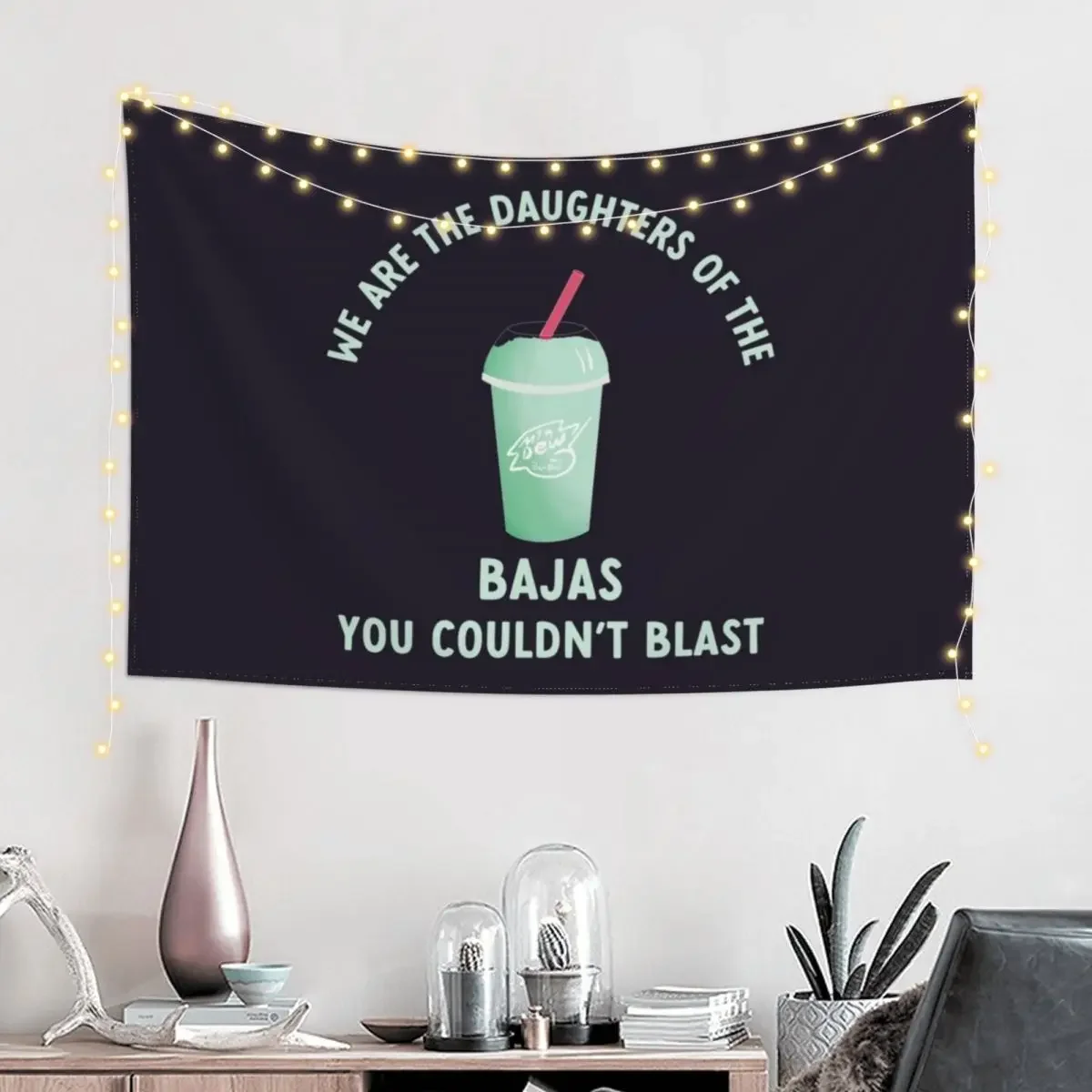 we are the daughters of the bajas you couldn't blast Tapestry Aesthetics For Room Luxury Living Room Decoration Tapestry