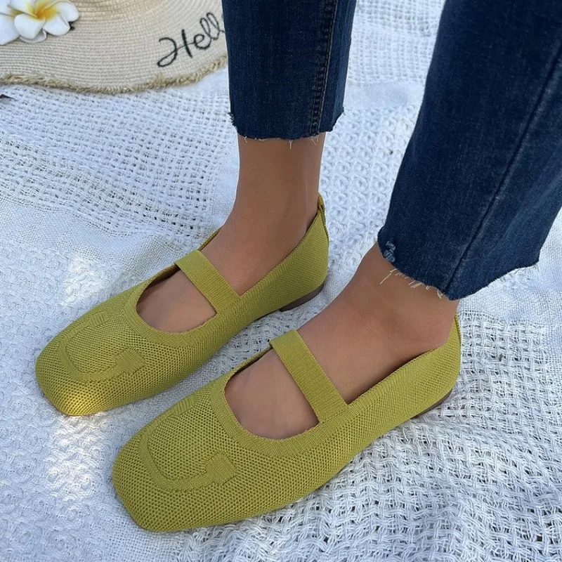 2025 Neue Modische Bequeme Mesh-Flachloafer Retro Atmungsaktive Lässige Damen Leichtgewichtige Flache Schuhe Zapatos De Mujer – Detail 7